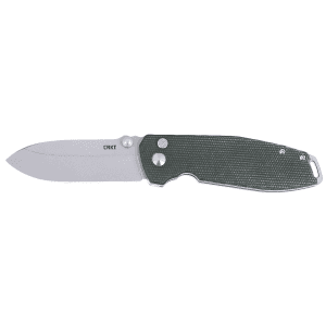 CRKT - 2495GR - Squid XM 2.95 Folding Drop Point Plain Green Knife