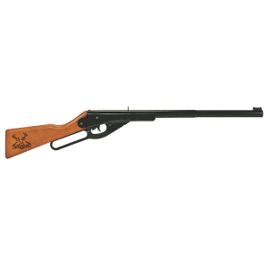 Daisy Buck Youth Air Rifle 177 Lever Action Stained Hardwood Blued