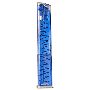 Elite Tactical Systems 9mm Gen2 32 Rd Glock 17/19 Magazine (Translucent Blue)