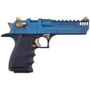 Magnum Research - DE44L5CBG - Desert Eagle L5 .44 Mag 5 Semi Auto 8+1 Black Carbo Blue Gold