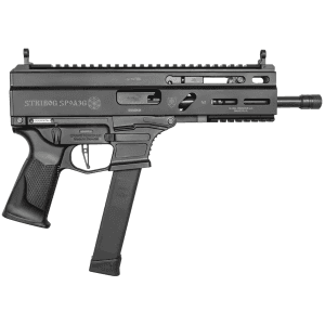 Grand Power - 810091158180 - SP9A3G Stribog 9mm Luger 16 Semi Auto 10+1 Black Rifle (CA Compliant)