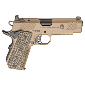 Springfield Armory - PC9124LRCBCCAOS - 1911 TRP AOS Carry 45 ACP 4.25 Single Action 7+1 Coyote Brown Pistol