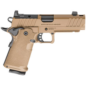 Springfield Armory - PH9117AOSCBLCCOMP - Prodigy Comp 9mm Luger 4.25 Single Action 10+1 Coyote Brown Pistol