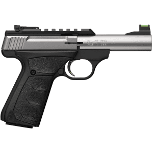 Browning - 051605490 - Buck Mark Plus Micro Bull Stainless 22 LR 4 Semi Auto 10+1 Matte Black Stainless Pistol