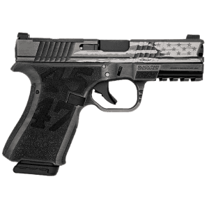 Black Rain Ordnance - FLTRUMPGMGB - Frontline Trump Custom 9mm Luger 4 Semi Auto 15+1 Gun Metal Grey Pistol