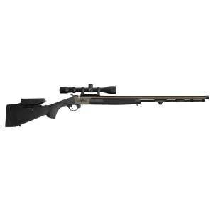 Traditions - R53-74660450 - Pursuit XT Pro 50 Cal 26 Break Open 1rd Tungsten Black Rifle