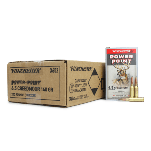Winchester Power-Point 6.5 Creedmoor 140 Gr Soft Point (Case)