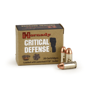 Hornady Critical Defense .45 ACP 185 Grain FTX (Case)