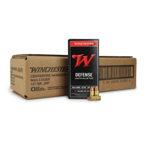 Winchester USA 9mm 147 Gr JHP (Case)