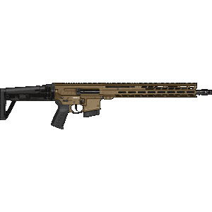 CMMG - 28A490FMB - DISSENT Mk4 22 ARC 16.1 Semi Auto 10+1 Midnight Bronze Black Rifle