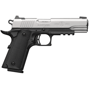 Browning - 051120492 - 1911-380 Black Label Full Size 380 ACP 4.25 Semi Auto 8+1 Black Stainless Pistol
