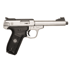 Smith & Wesson - 10201 - SW22 Victory .22 LR 5.50 Semi Auto 10+1 Satin Stainless Pistol