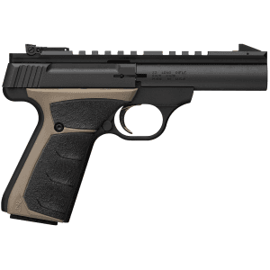 Browning - 051604490 - Buck Mark Field Target Micro 22 LR 4 Semi Auto 10+1 Flat Dark Earth Black Pistol