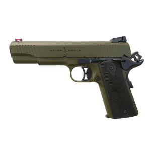 Tisas - 1911-45-GREEN - 1911 45 ACP 5 Semi Auto 7+1 Green Walnut Pistol