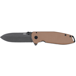 CRKT Squid XM Folding Knife D2 Steel Brown G10 Handle