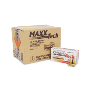 MAXXTech 45 ACP 230 Gr FMJ (Case)