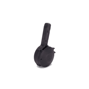 KCI 9mm Drum Magazine For Glock 17/19/19X/34/26/45 - 50 Round (Black Polymer)