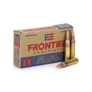 Hornady Frontier Military Grade .223 Rem 55 Grain HP Match