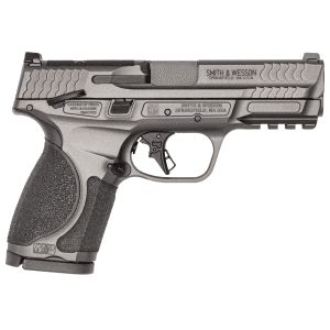 Smith & Wesson - 14104 - M&P M2.0 Compact 4 9mm Luger 10+1 Tungsten Gray Optic Ready Pistol
