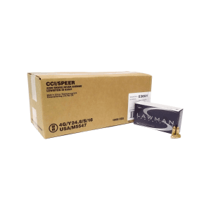 Speer Lawman 9mm Luger 124 Gr TMJ (Case)