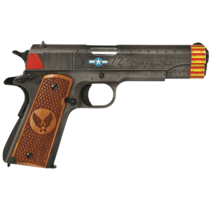 Auto-Ordnance - 1911BKOC18 - 1911 Red Tails 45 ACP 5 Semi Auto 7+1 Savage Cerakote Pistol