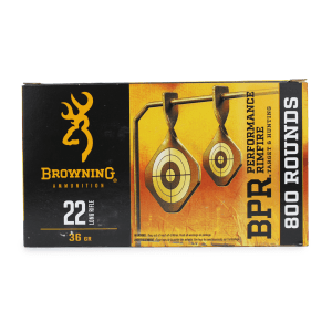 Browning BPR Performance 22LR 36 Gr Copper Plated HP (Box)