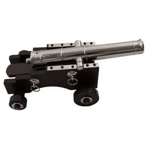 Traditions - KCN8041 - Old Ironsides Mini Cannon Kit 50 Cal 9 1+1 Silver Single Shot Cannon