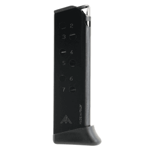Mecgar 380 ACP Magazine For Walther PPK/S Finger Rest - 7 Rounds