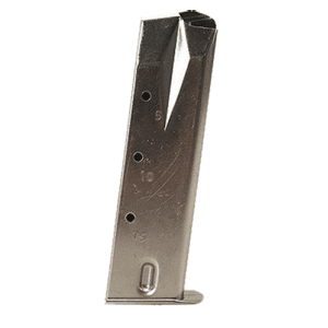 Mec-Gar 15rd Mag Nickel 9mm for Ruger P85-P95