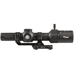 SIG Sauer Tango MSR LPVO Scope 1-6x24mm SFP w/ Alpha Cantil (Black) SOT61000