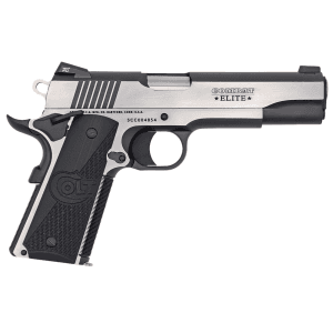 Colt 1911 Combat Elite 9mm 5 9+1 Two-Tone Stainless Steel