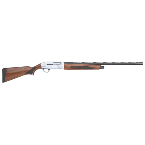 TriStar - 24260 - Viper G2 Pro 12 Ga 28 Semi Auto 5+1 Silver Walnut Shotgun