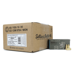 Sellier & Bellot Handgun 9mm 140 Gr FMJ (Case)