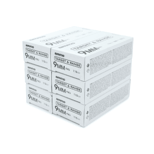 Ammo Inc Target & Range 9mm 115 Gr FMJ (Range Bundle)