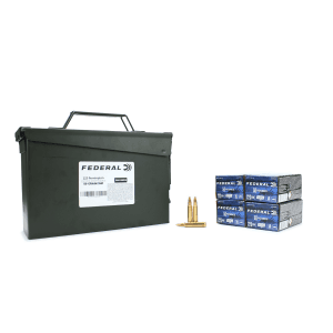 Federal V&P 223 Rem 50 Grain JHP 200 Rounds In Ammo Can