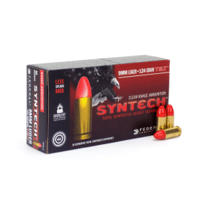 Federal American Eagle Syntech 9mm Luger 124 Gr TSJ (Box)