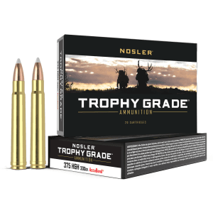 Nosler Trophy Grade 375 H&H Mag 300 Gr Nosler AccuBond (Box)