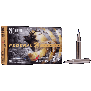 Federal 280 Ackley Improved 155 Gr Terminal Ascent (Box)