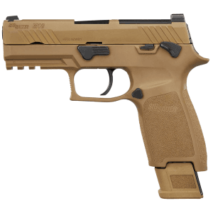 SIG SAUER(R) - M189CSSMS10 - M18 CSS 9mm Luger 3.9" Semi Auto 10+1 Coyote Pistol