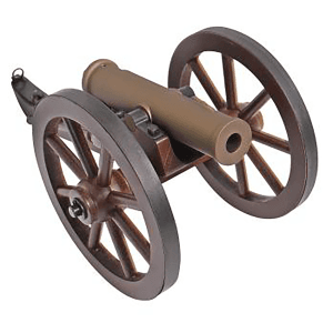 Traditions(R) - CN8061 - Mountain Howitzer 50 Cal 6.75" 1 Round Break Open Bronze Cannon