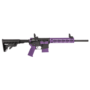Tippmann Arms(R) - A101335 - M4-22 LTE Accent 22 LR 16" Semi Auto 10+1 Black Purple Rifle