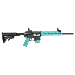Tippmann Arms(R) - A101203 - M4-22 LTE 22 LR 16" 25+1 Semi-Auto Robin Egg Rifle