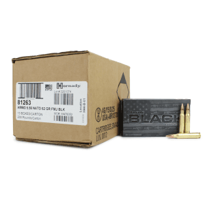 Hornady Black 5.56 NATO 62 Gr FMJ (Case)