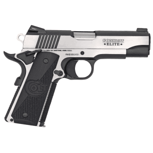 Colt Commandr Combat Elite 9mm Single 8+1 Black G10 Half Checkered w/Scallop Grip