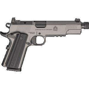 Springfield Armory(R) - POT9230TAOS - 1911 Operator AOS Threaded 45 ACP 5.75" Semi Auto 8+1 Tungsten Gray Pistol
