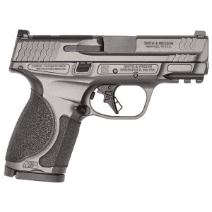 Smith & Wesson(R) - 14102 - M&P M2.0 Compact 9mm Luger 15+1 3.6" Semi-Auto Tungsten Gray Pistol