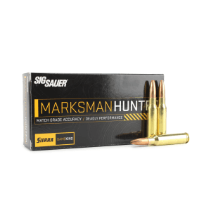 Sig Sauer Marksman Hunter 308 Winchester 165 Gr GameKing HPBT (Box)