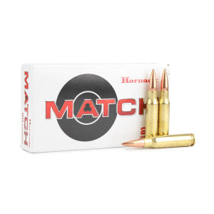 Hornady Match 308 Winchester 168 Gr Boat-Tail Hollow Point (Box)
