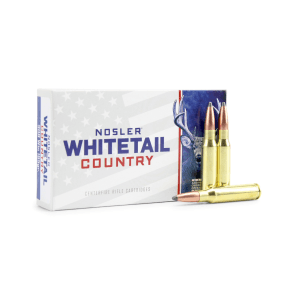 Nosler Whitetail Country 308 Winchester 165 Gr Solid Base (Box)