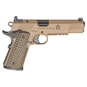 Springfield Armory(R) - PC9125LRCBAOS - 1911 TRP AOS 45 ACP 8+1 5" Semi-Auto Coyote Brown Pistol
